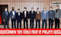 Başdeğirmen: “Her türlü fikre ve projeye açığız”
