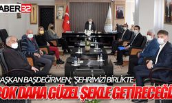 BAŞDEĞİRMEN: ŞEHRİMİZİ BİRLİKTE ÇOK DAHA GÜZEL ŞEKLE GETİRECEĞİZ