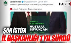 Gelecek Partisinde Şok istifa