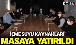 Isparta’nın içme suyu kaynakları masaya yatırıldı