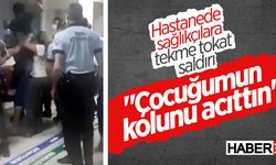 Çocuğu ağladı diye acil servisi savaş alanına çevirdi