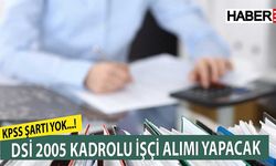 DSİ, Türkiye genelinde 2.005, Isparta’da 83 daimi işçi alacak