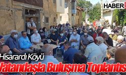 Hisarardı Köyü Vatandaşla Buluşma Toplantısı