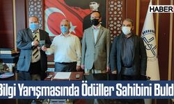 Bilgi Yarışmasında Ödüller Sahiplerini Buldu