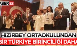 Hızırbey Ortaokulu'ndan bir Türkiye birinciliği daha