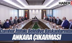 Isparta Cumhur İttifakı Belediye Başkanları Ankara'da