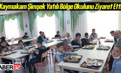 Kaymakam Şimşek Yatılı Bölge Okulunu Ziyaret Etti