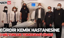 Eğirdir kemik hastanesine 3 milyonluk tomografi cihazı