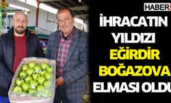İhracatın Yıldızı Eğirdir Boğazova Elması Oldu
