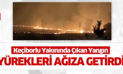 Keçiborlu  Yakınında Çıkan Yangın Yürekleri Ağıza Getirdi