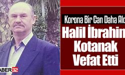 Halil İbrahim Kotanak Kovid'e Yenik Düştü