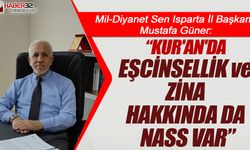 Mustafa Güner'den eşcinsellik ve zina açıklaması