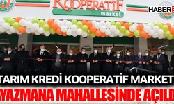 Tarım Kredi Kooperatif Market Ayazmana Mahallesinde Açıldı