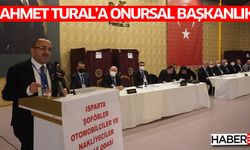 Ahmet Tural'a Onursal Başkanlık