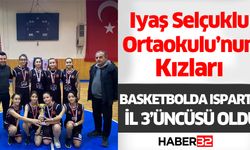 Iyaş Selçuklu Ortaokulu’nun Kızları Basketbolda Isparta İl 3’üncüsü Oldu