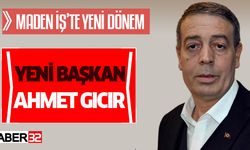Madeni iş Yeni Başkanı 'Ahmet Gıcır '