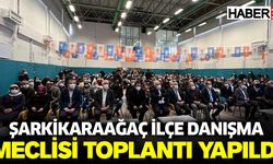 Şarkikaraağaç İlçe Danışma Meclisi Toplantı yapıldı