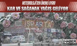 Meteoroloji’den Isparta için ‘Kar’ ve ‘Sağanak’ Uyarısı
