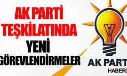 AK Parti İl Başkanlığı yönetimde yeni görevlendirmeler yaptı