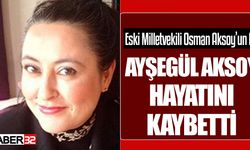 Ayşegül Aksoy hayatını kaybetti