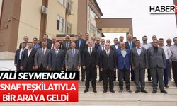 Vali Seymenoğlu esnaf  teşkilatıyla bayramlaştı
