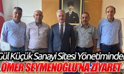 Gül Küçük Sanayi Site Yönetiminden Seymanoğlu'na Ziyaret