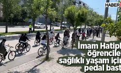 İmam Hatipli öğrenciler sağlıklı yaşam için pedala bastı