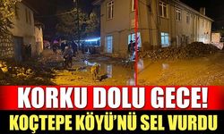 Koçtepe Köyünde Sel Felaketi