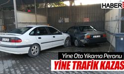 Oto Yıkama Peronunda Trafik Kazası