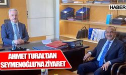 Başkan Tural'dan Isparta eski Valisi Seymenoğlu'na ziyaret
