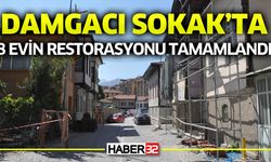 Damgacı Sokak’ta 8 evin restorasyonu tamamlandı