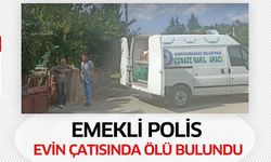 Emekli Polis Evinde Ölü Bulundu