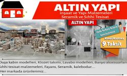 ALTIN YAPI inşaat ve yapı sektöründeki 40.yılını kutluyor. (TANITICI REKLAMDIR)