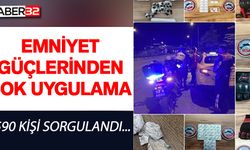 Emniyet Güçlerinden Şok Uygulama