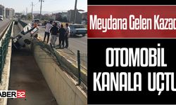 Kontrolden Çıktı Su Kanalına Uçtu