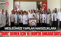 Mesleğimize yapılan haksızlıklara “dur!” Demek için  16 Ekim’de Ankara’dayız