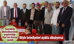 Sarıidris Belediyesinin yaptırdığı Kur'an Kursu açıldı