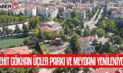 Şehit Gökhan Üçler Parkı ve Meydanı yenileniyor