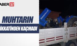 Muhtarın Dikkatinden Kaçmadı