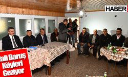 Vali Baruş köyleri geziyor