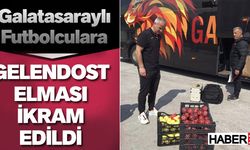 Galatasaraylı Futbolculara Gelendost Elması