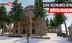 Mimar Sinan Camii ve meydan düzenlemesi devam ediyor