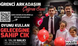 HALICI: “Oyunu kullan, geleceğine sahip çık”