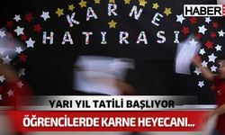 Yarıyıl Tatili Başlıyor