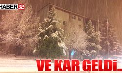 Isparta'ya Yılın İlk Karı Yağdı