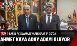 Ahmet Kaya, MHP'den aday adayı oluyor