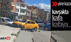Hacılar Çeşmesi Mevkisinde trafik kazası