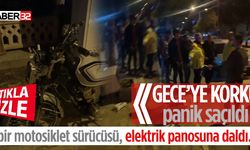 "Isparta'da Elektrik Panosuna Çarpan Motosiklet Sürücüsü Yaralandı"