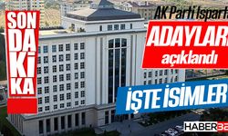 AK Parti Isparta Adayları belli oldu