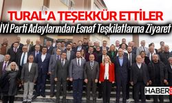 İYİ Parti Adaylarından Esnaf Teşkilatlarına Ziyaret